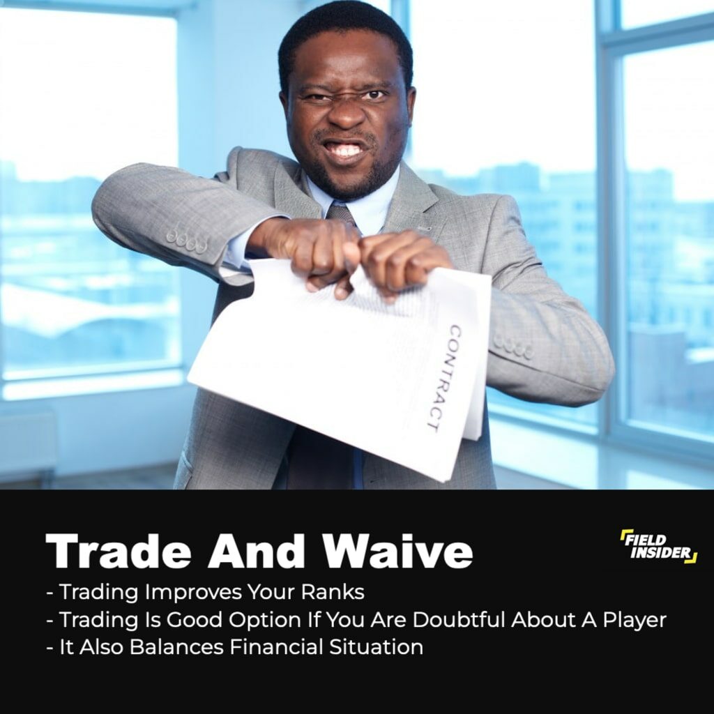Waiving a player