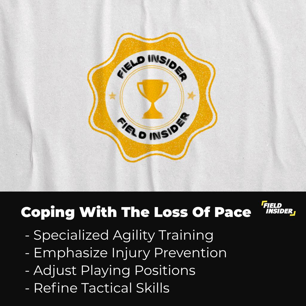 How footballers cope with the loss of pace?