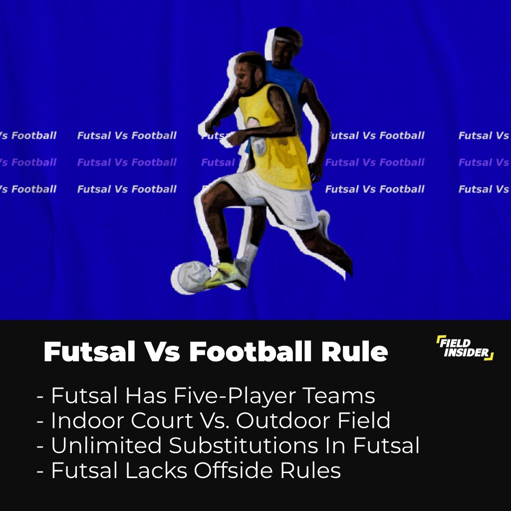 Differences Between Football and Futsal Rules