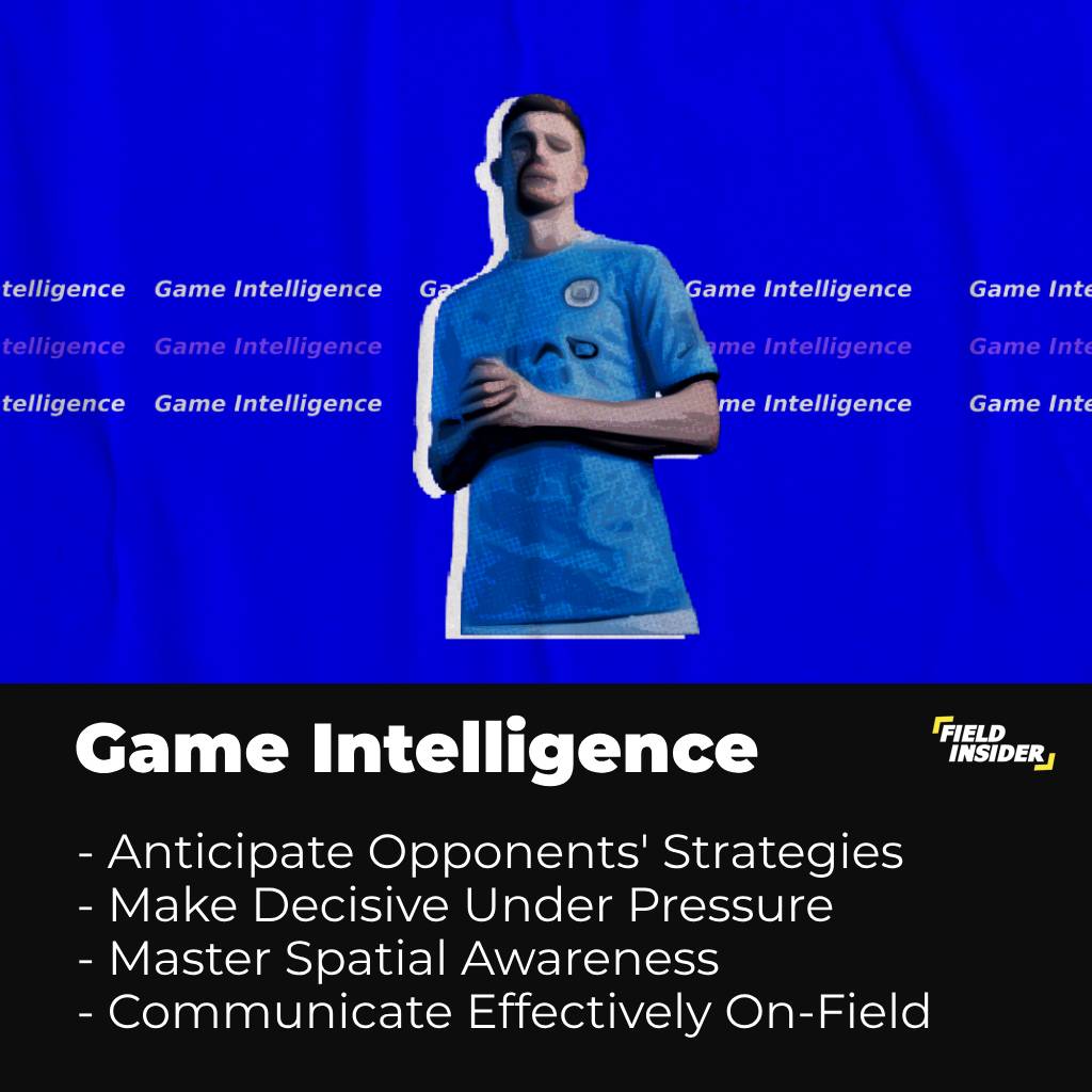 game intelligence of a midfielder