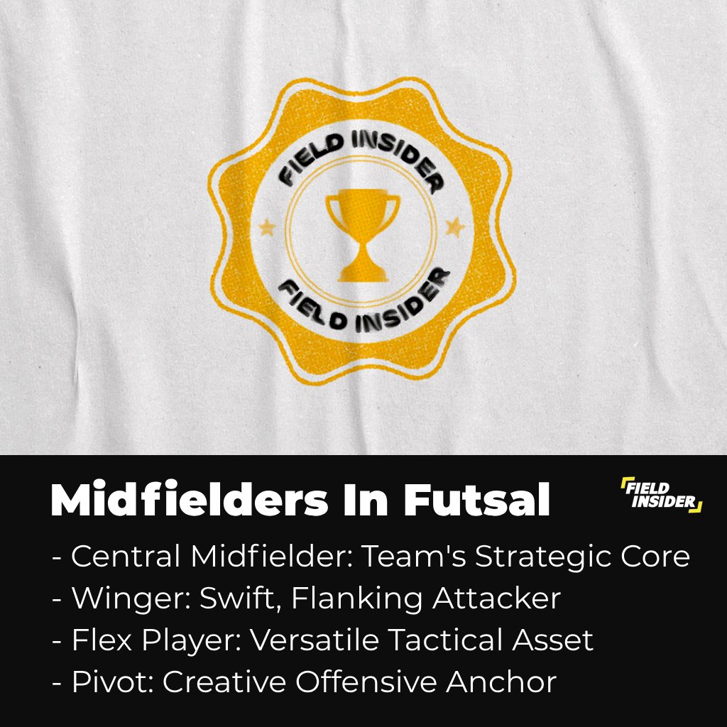 Futsal position of midfielders