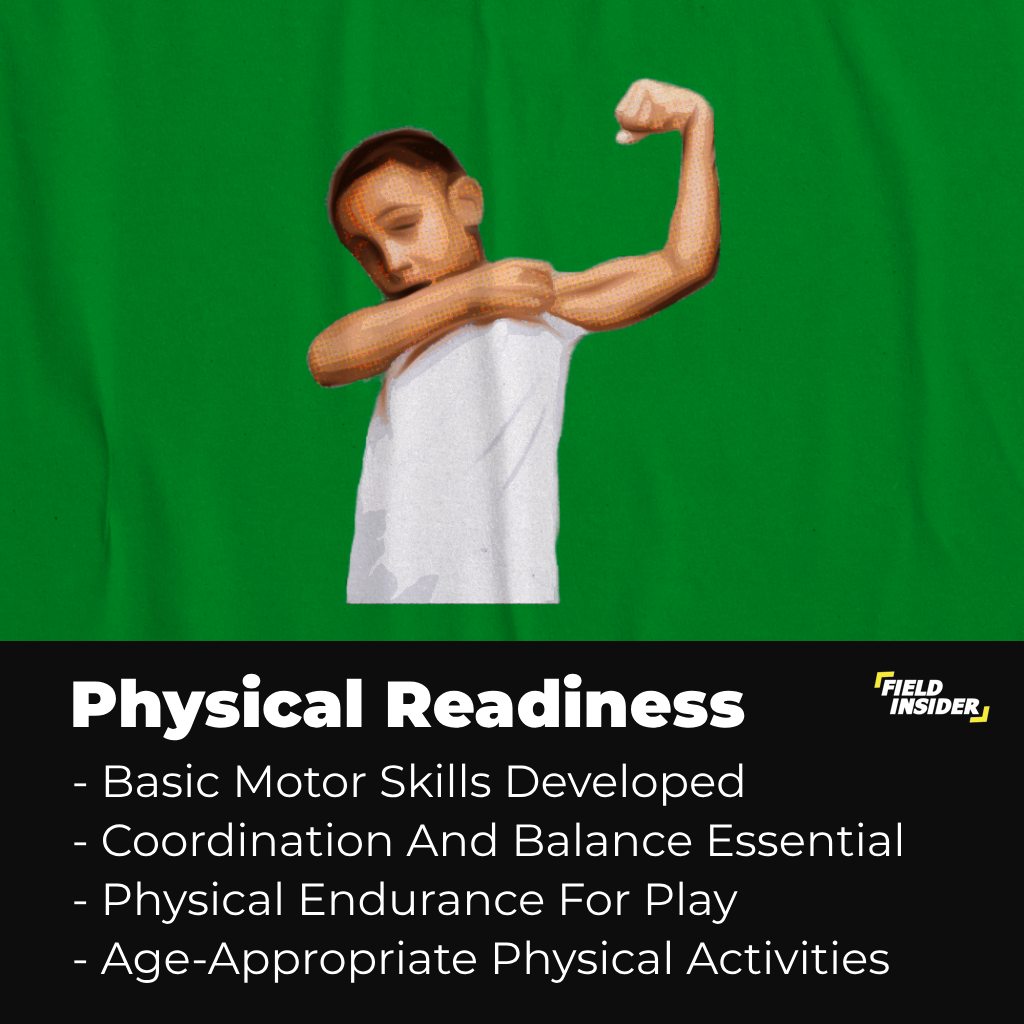 Physical readiness of kids playing football