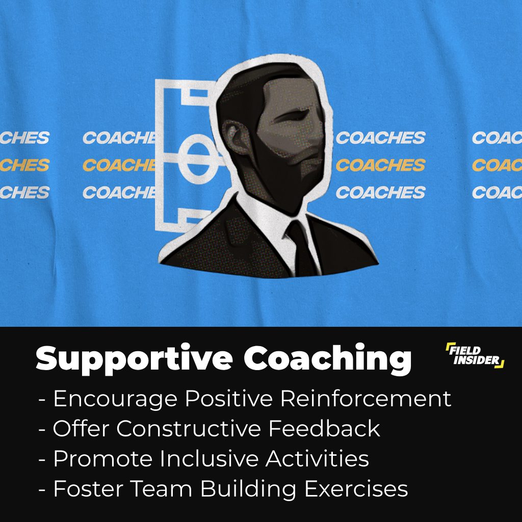 supportive coaching in kids football