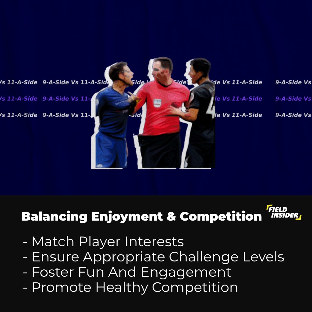 enjoyment and competition in football