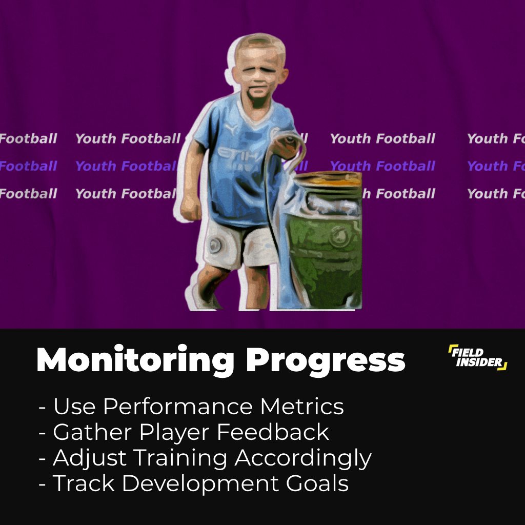 progress of kids in soccer