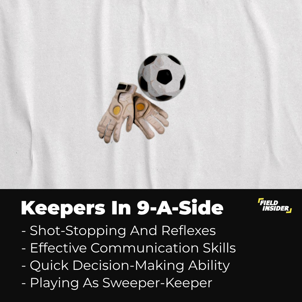 Goalkeeper in 9-a-side
