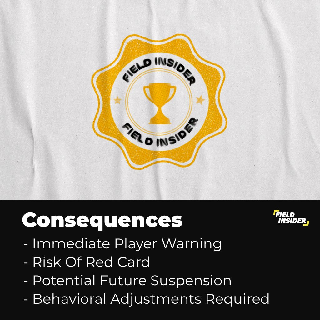 Consequences of Receiving a Yellow Card