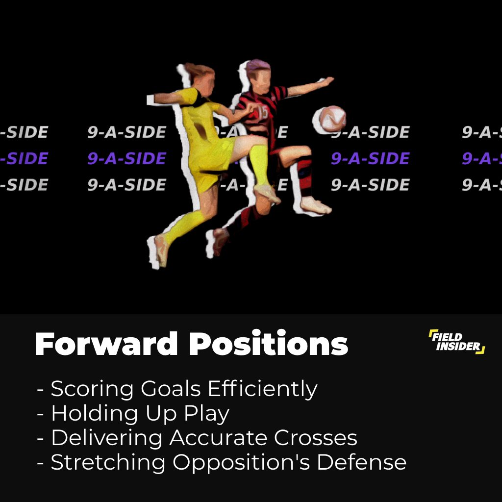 forwards in 9-a-side