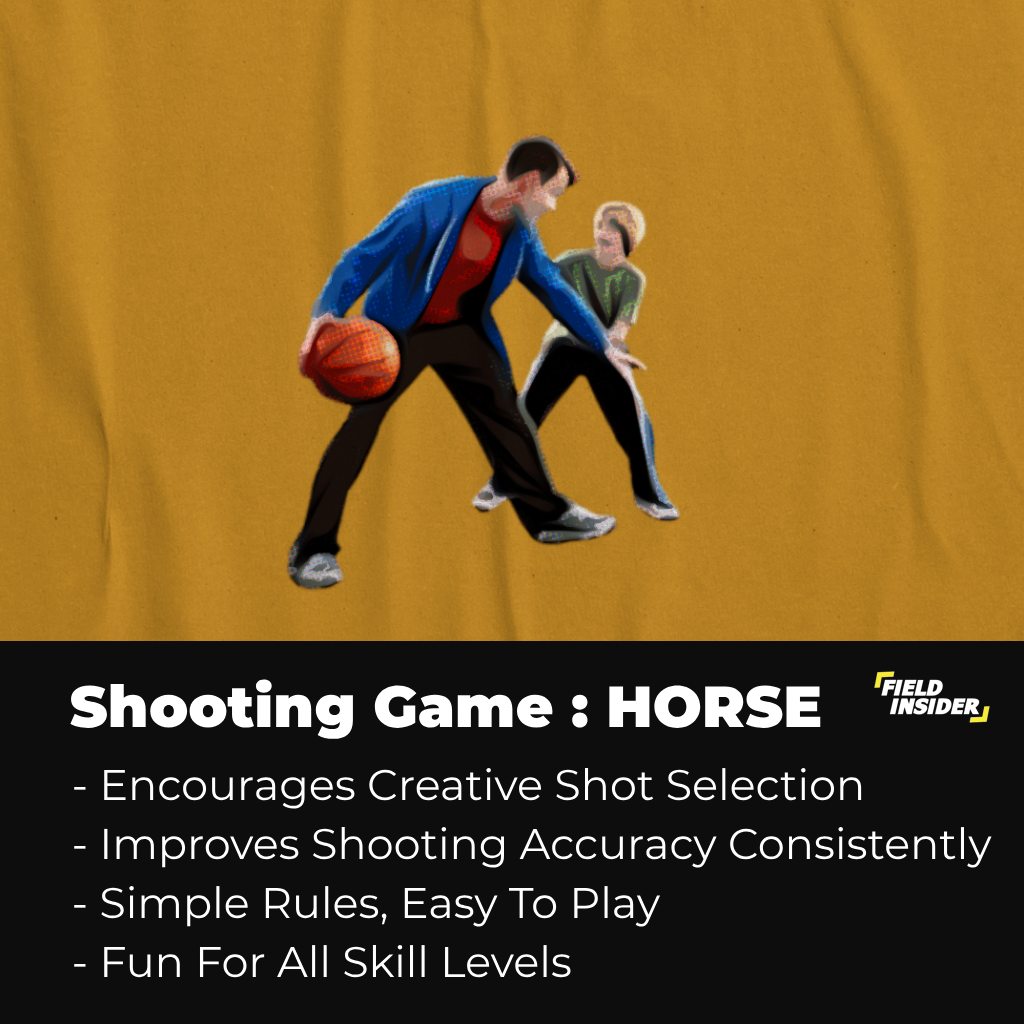 HORSE : Basketball shooting game