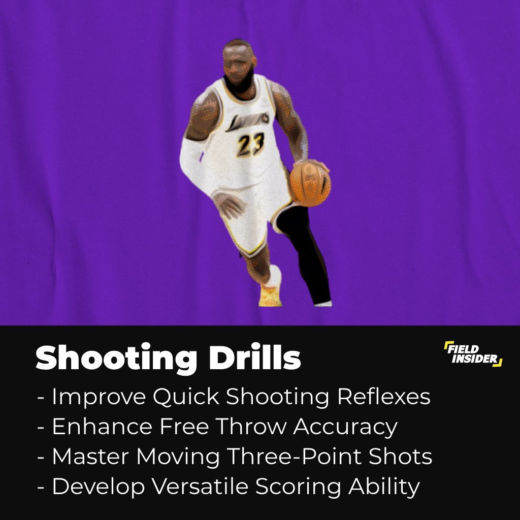shooting basketball drill