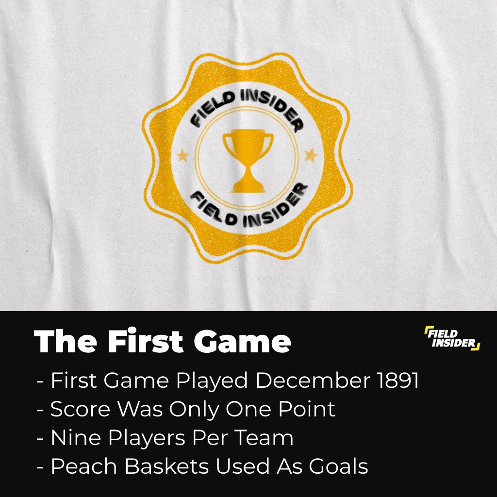 how the basketball game unfolded when it was first played